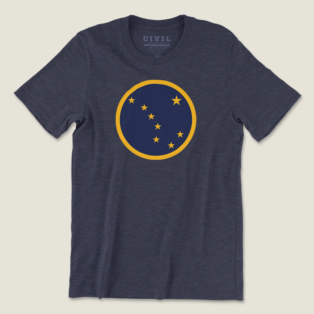 vintage alaska flag tee shirt