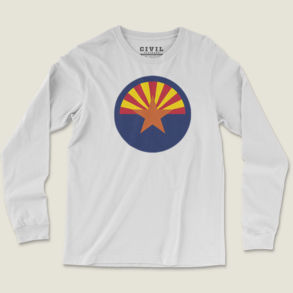 Arizona Flag Roundel Long Sleeve Tee