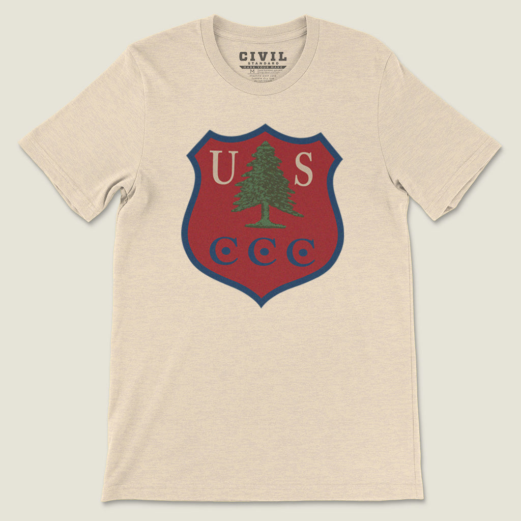 Civilian Conservation Corps Badge Tee