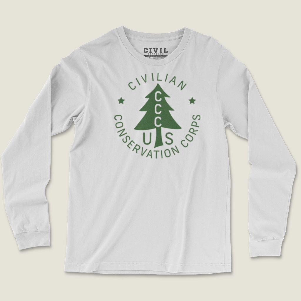Civilian Conservation Corps Roundel Long Sleeve Tee