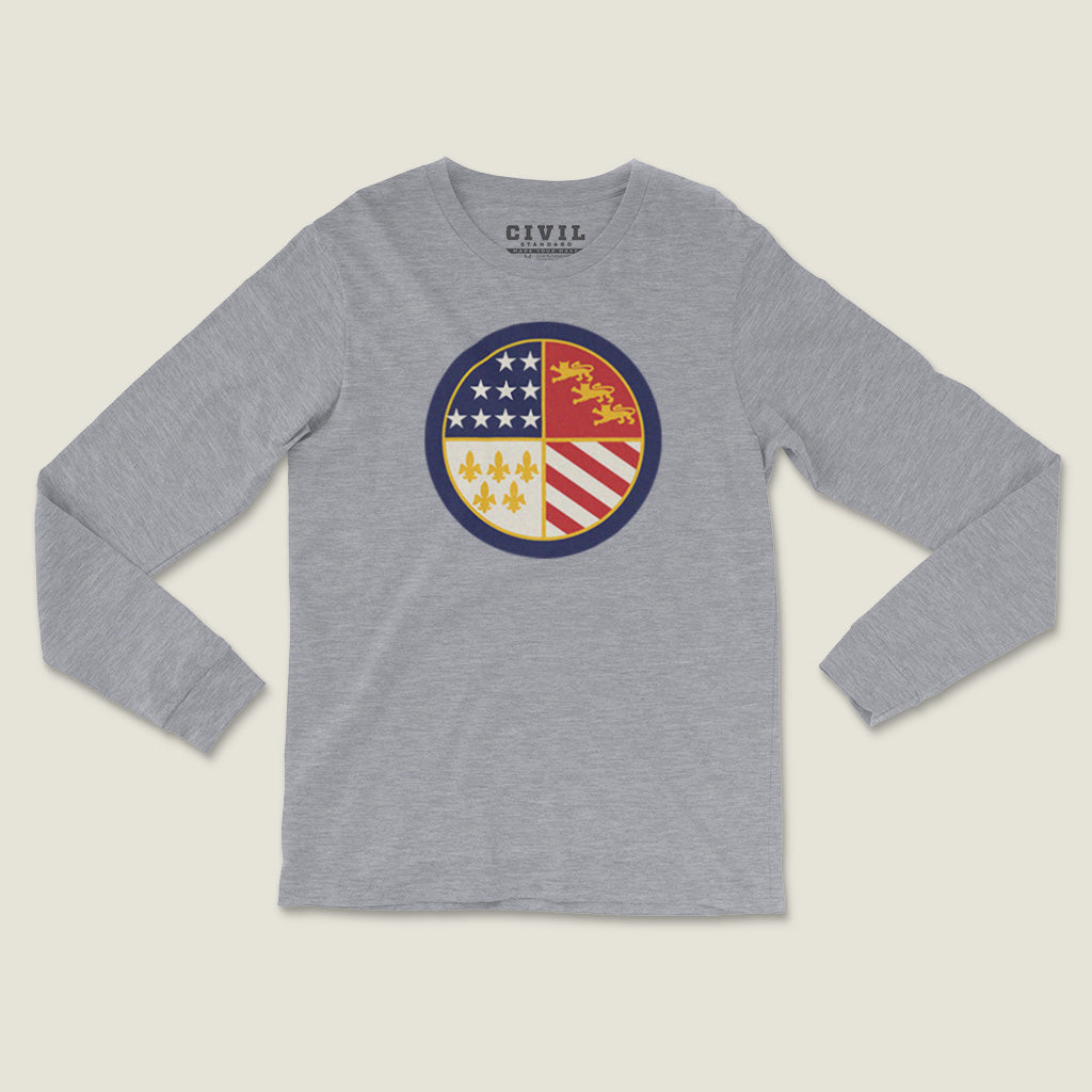 Detroit Flag Roundel Long Sleeve Tee