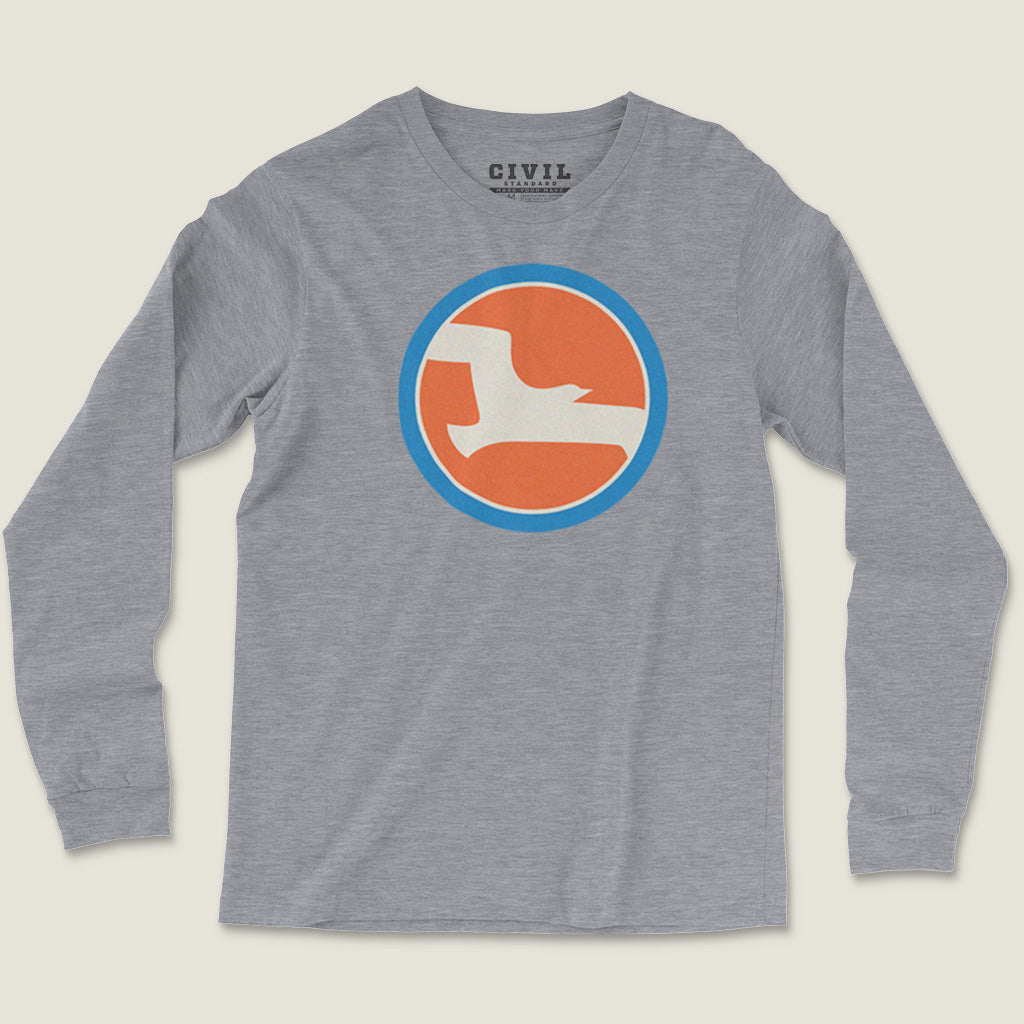 Martha's Vineyard Successionist Flag  Roundel Long Sleeve Tee