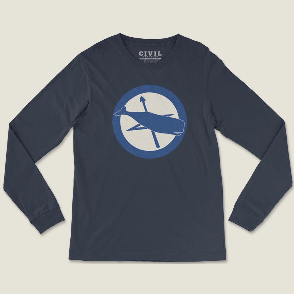 Nantucket Flag Roundel Long Sleeve Tee
