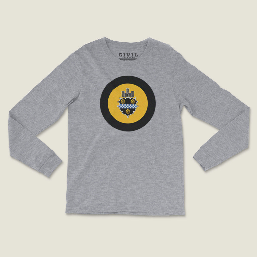 Pittsburgh Flag Roundel Long Sleeve Tee