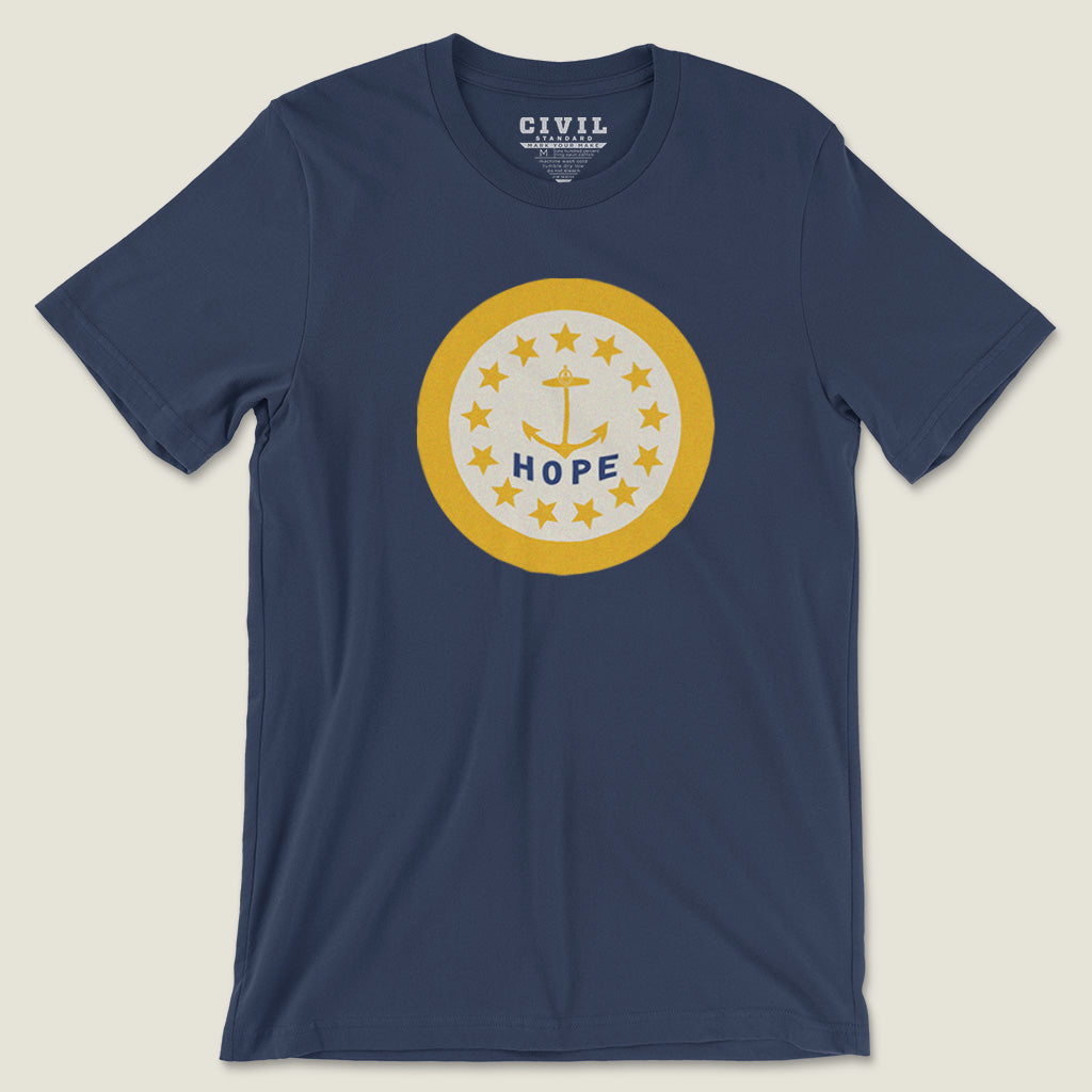 Rhode Island Flag Roundel Tee