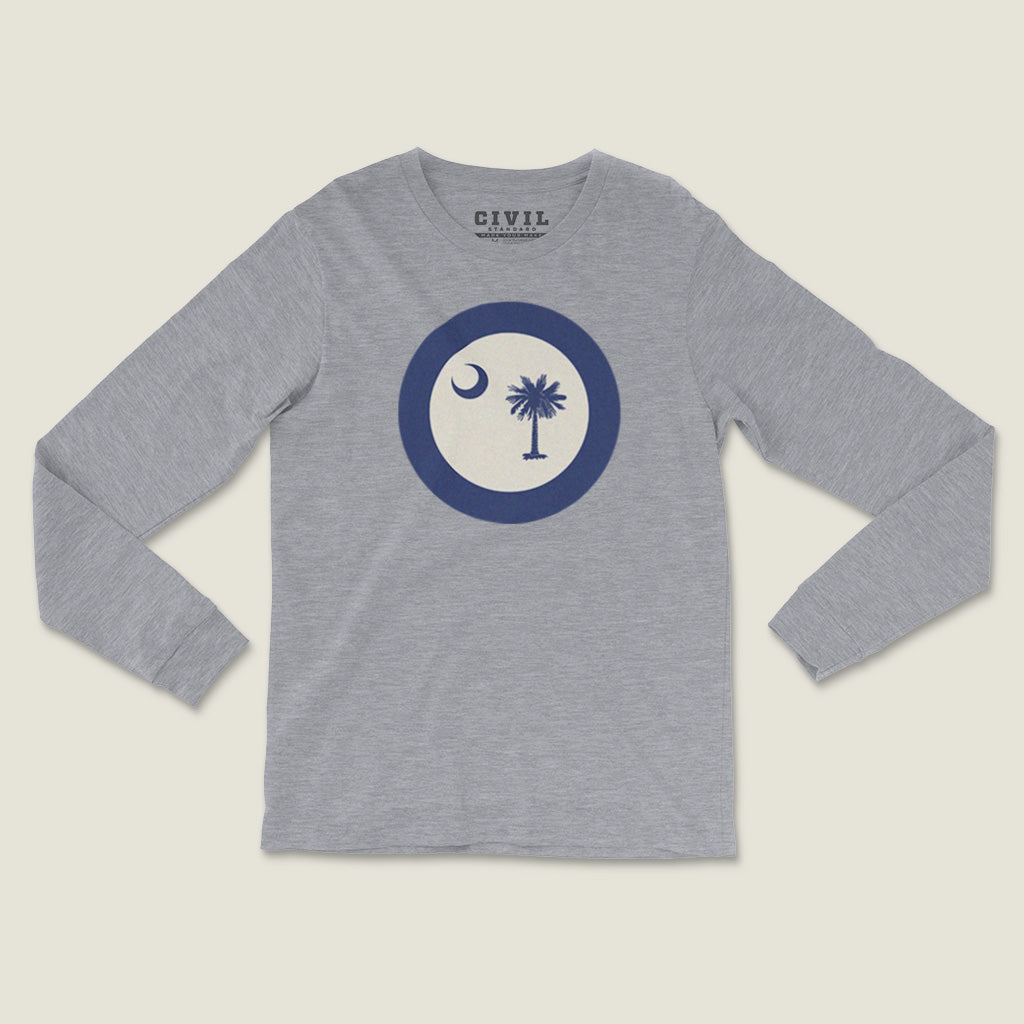 South Carolina Flag Roundel Long Sleeve Tee