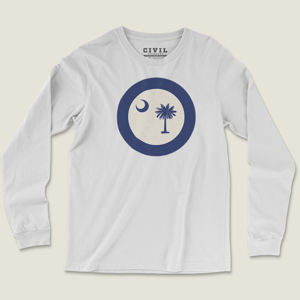 South Carolina Flag Roundel Long Sleeve Tee