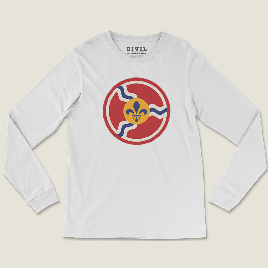 St. Louis Flag Roundel Long Sleeve Tee