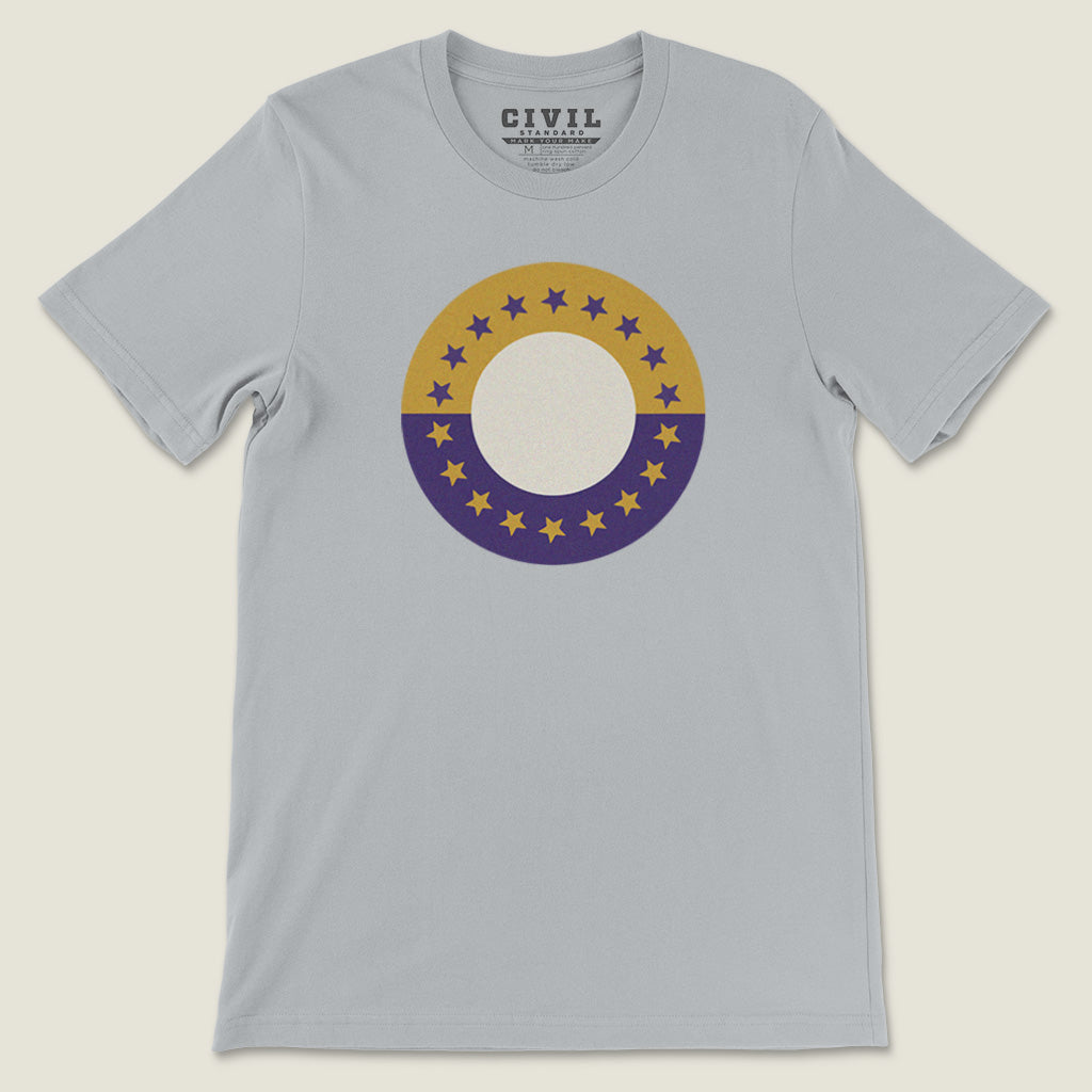 women's suffrage flag shirt 19th amendment