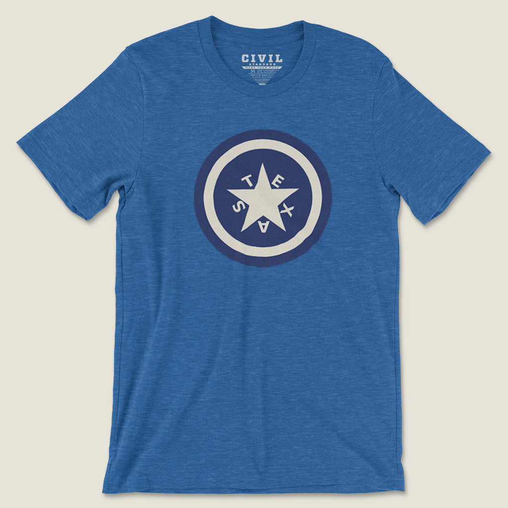 Texas De Zavala Flag Roundel Tee