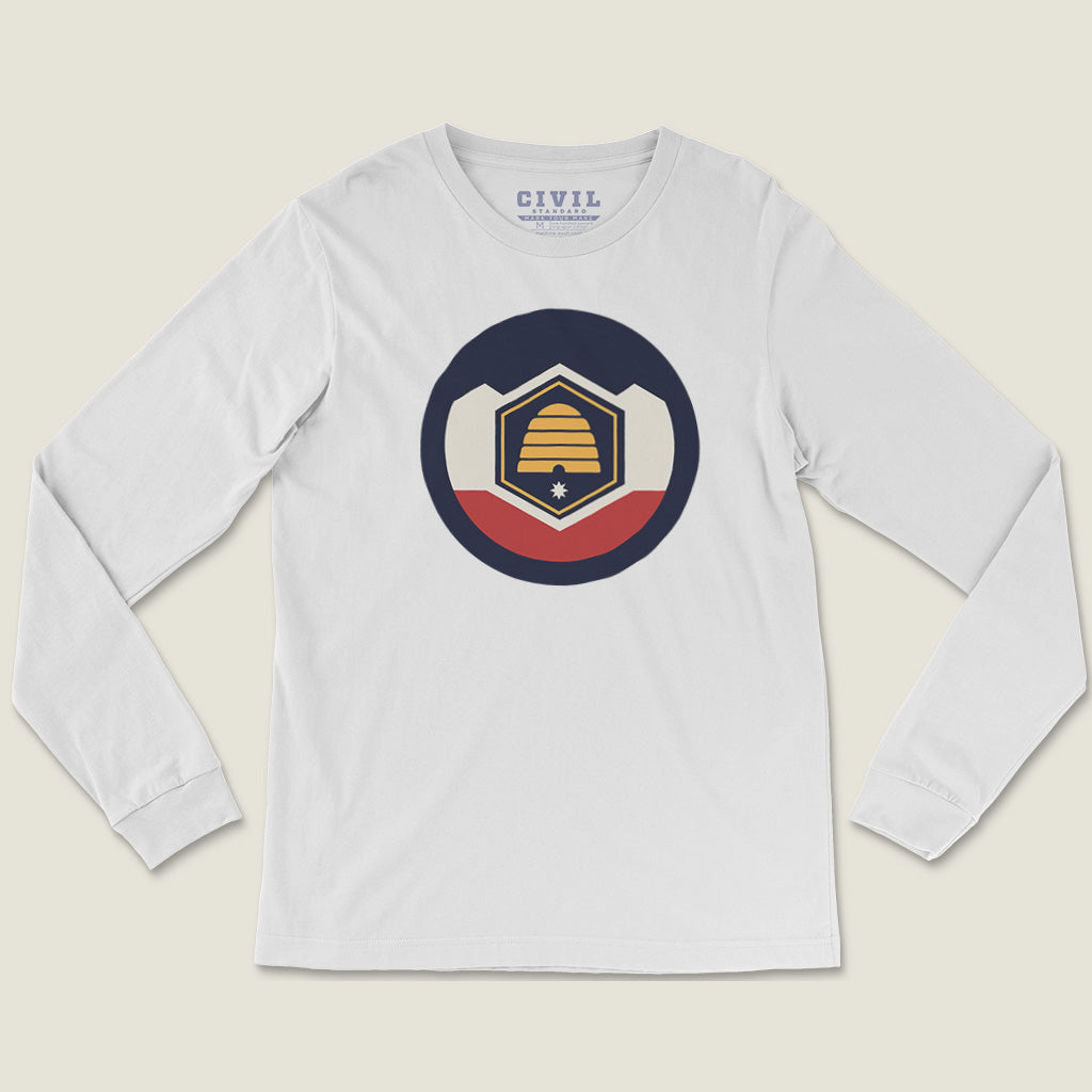 new utah flag t-shirt